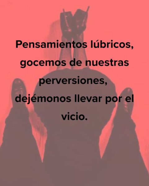 pensamientos lubricos
